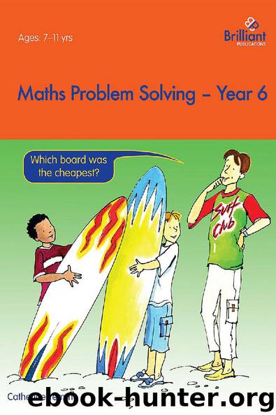 Maths Problem Solving Year 6 by Catherine Yemm