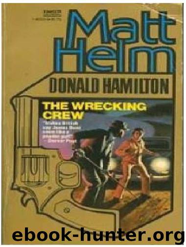 Matt Helm 02 - The Wrecking Crew by Donald Hamilton