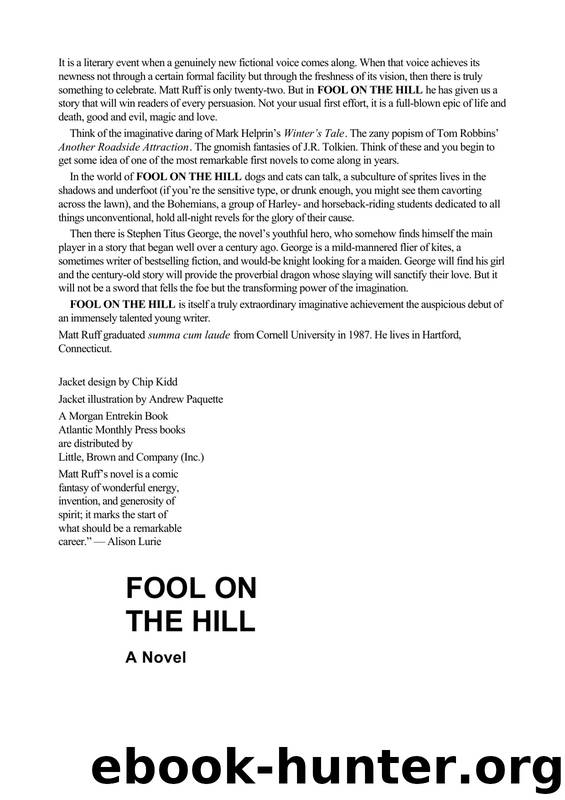 Matt Ruff by Fool on The Hill