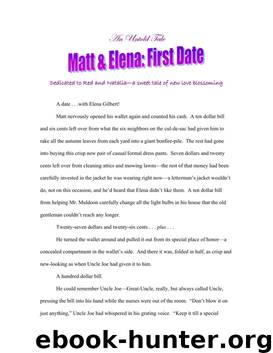 Matt and Elena: First Date: Vampire Diaries Novella by L. J. Smith