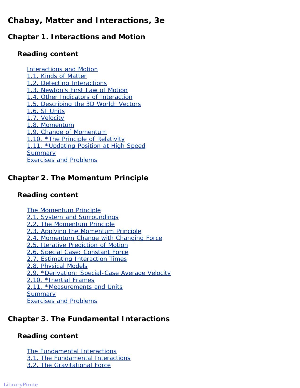 Matter and Interactions, 3rd by Ruth W. Chabay Bruce A. Sherwood