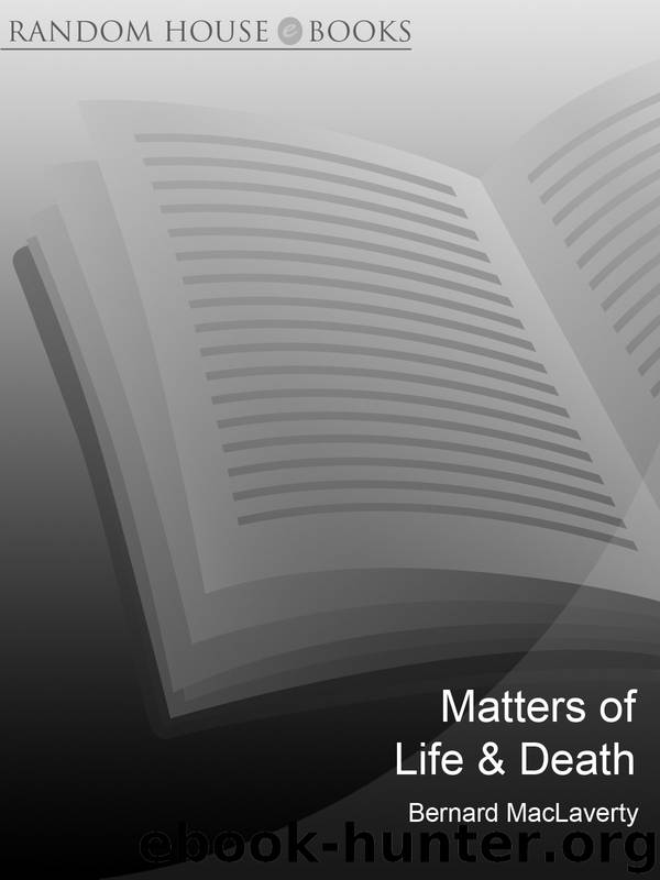 Matters of Life & Death by Bernard Maclaverty