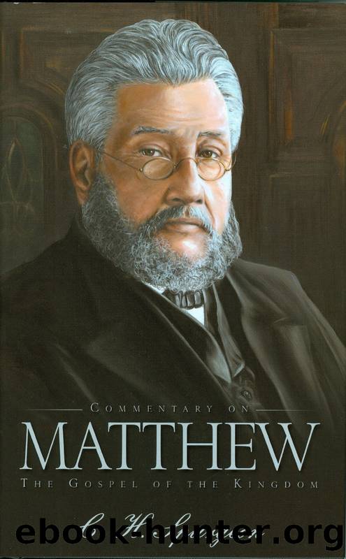 Matthew Commentary by Charles H. Spurgeon
