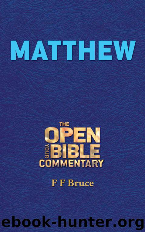 Matthew by F. F. Bruce