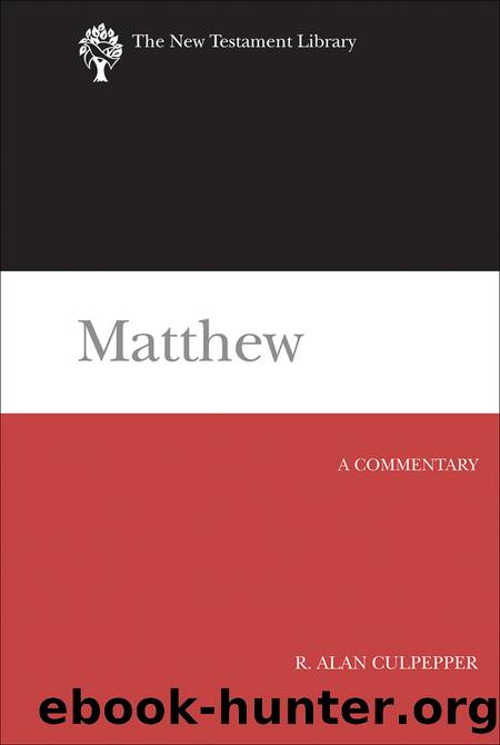 Matthew by R. Alan Culpepper;