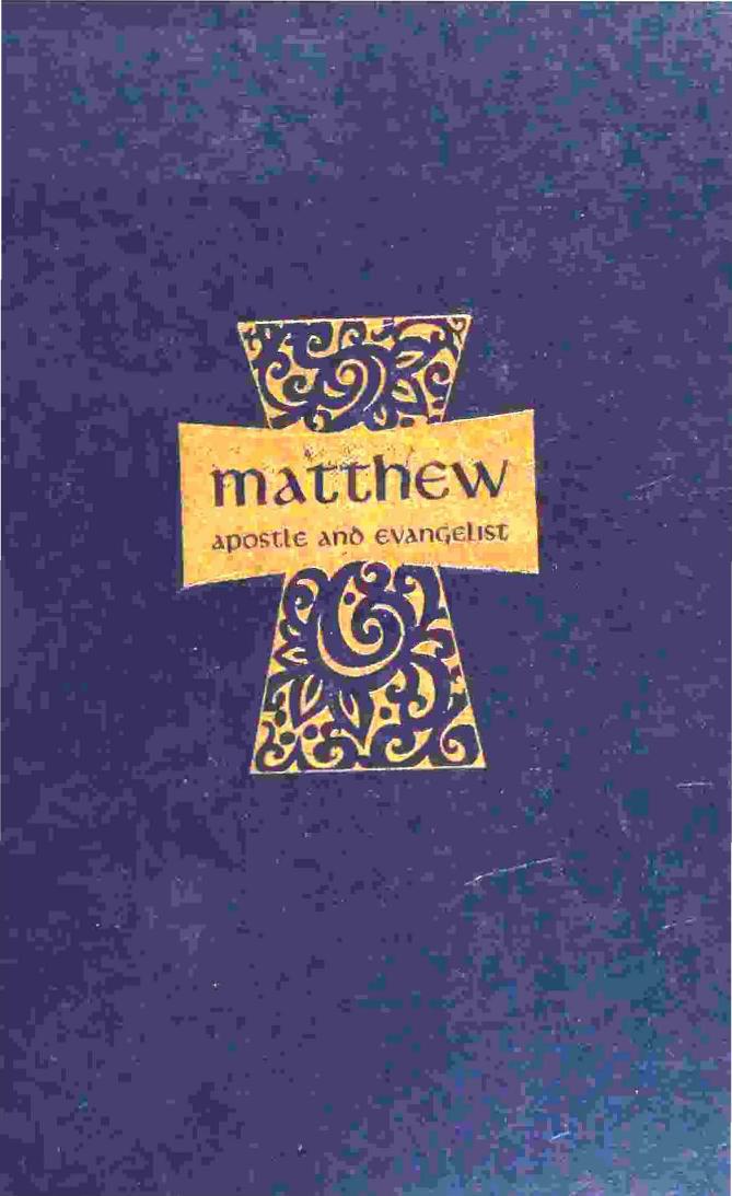 Matthew, Apostle And Evangelist: A Study On The Authorship Of The First Gospel by Edgar Johnson Goodspeed