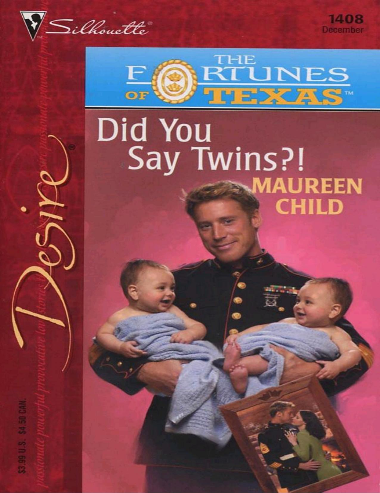 Maureen Child by Did you say twins