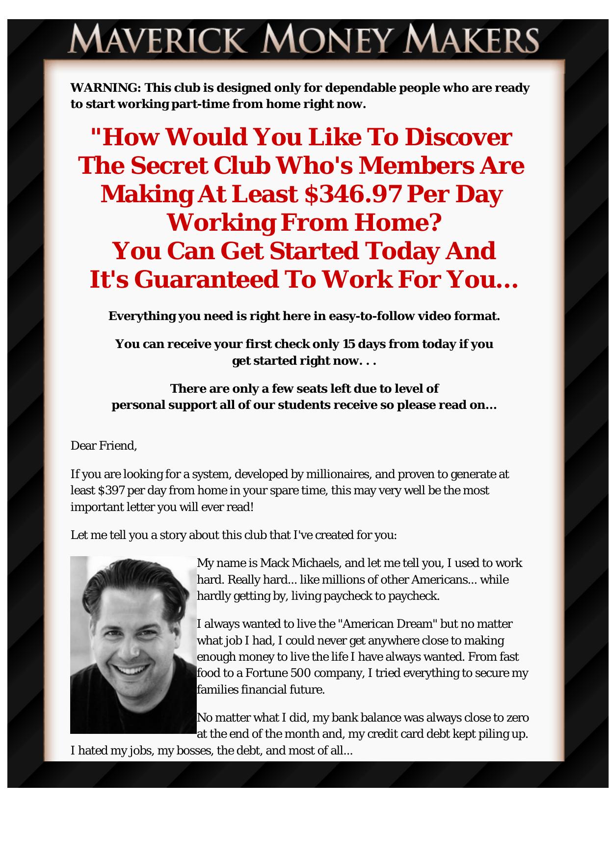 Maverick Money Makers - Get Paid For Life! by Best of Kuszter's Collection