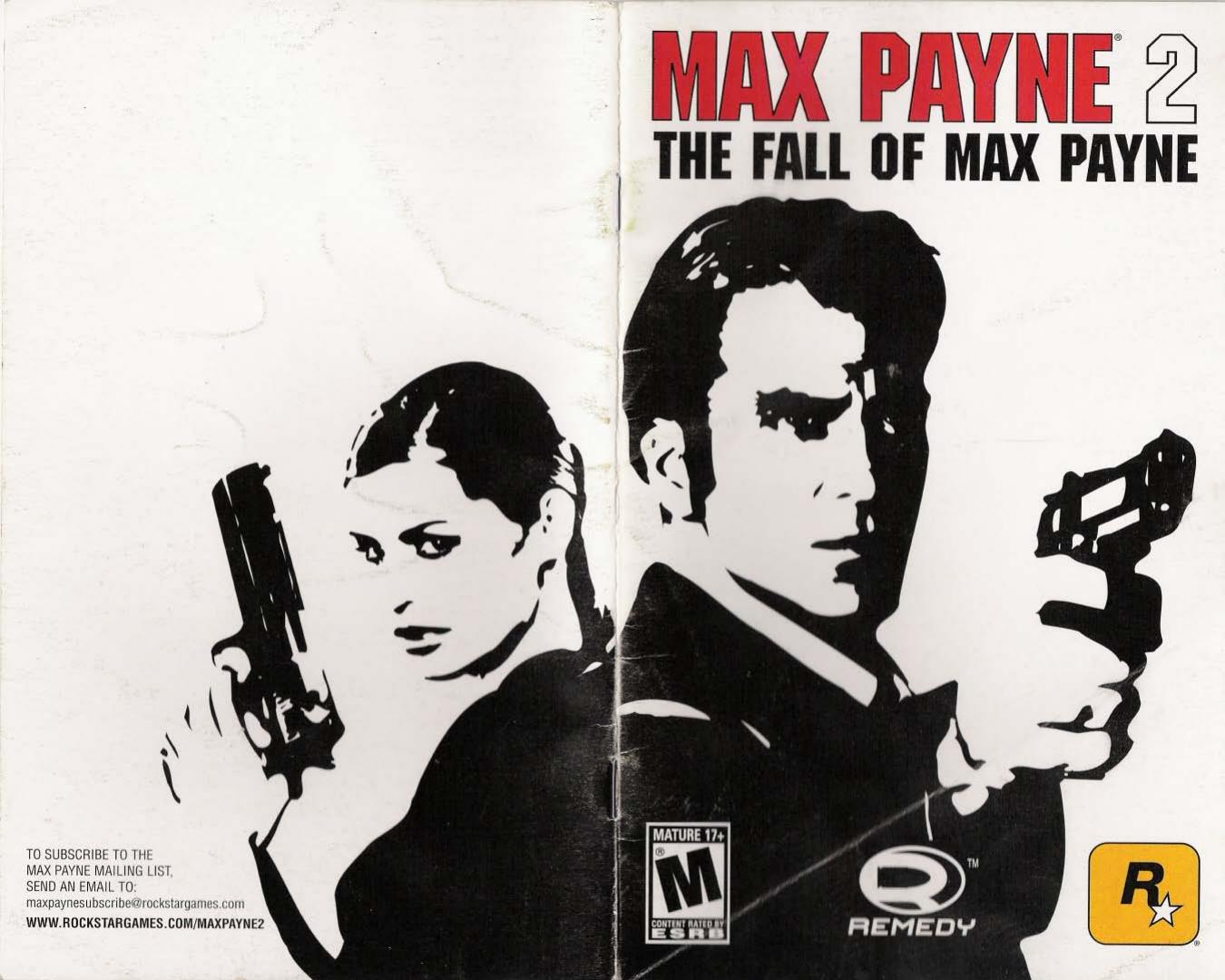 Max Payne 2 - Manual by PS2