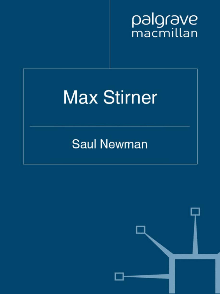 Max Stirner by Saul Newman