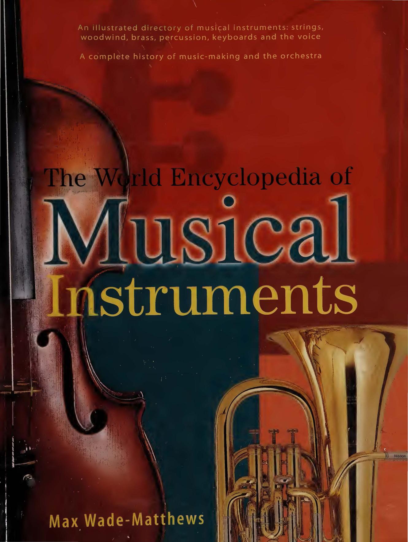 Max Wade-Matthews by The World Enciclopedia Of Musical Instruments (2005)