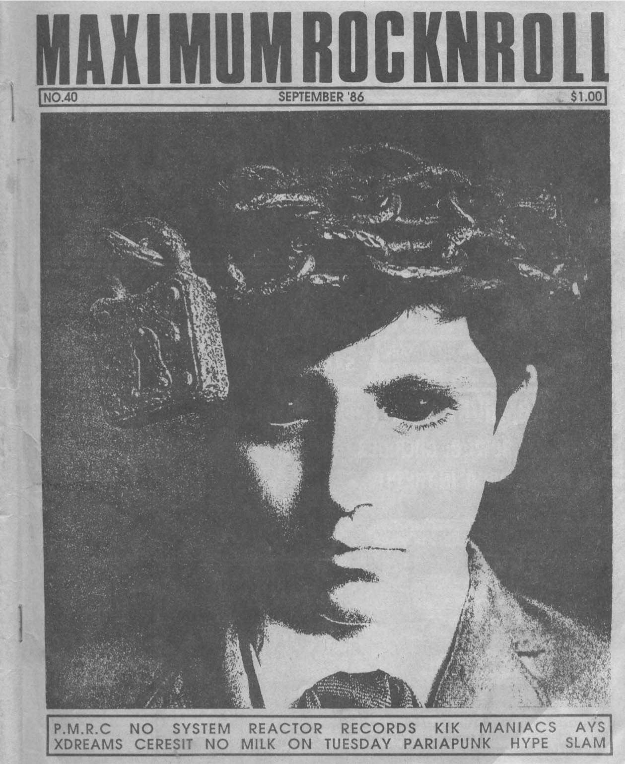 Maximum Rock N Roll 040 (1986) by Adam Miller