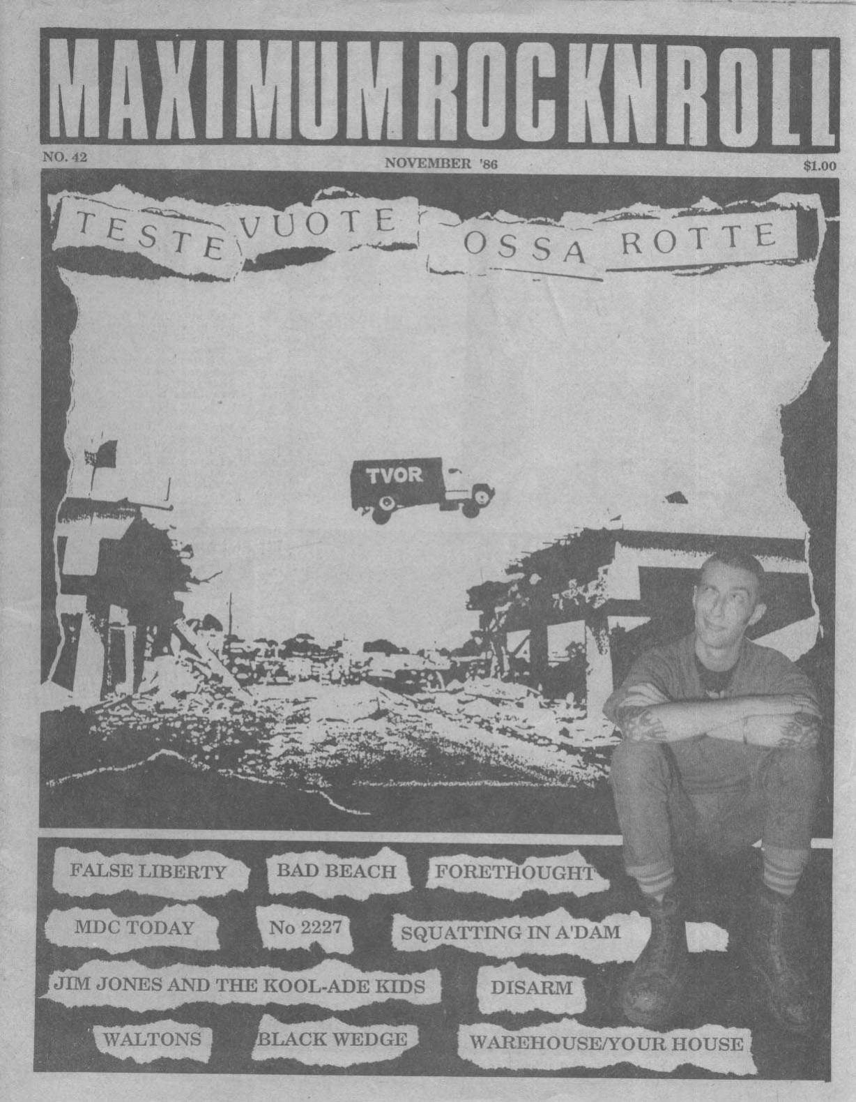 Maximum Rock N Roll 042 (1986) by Adam Miller