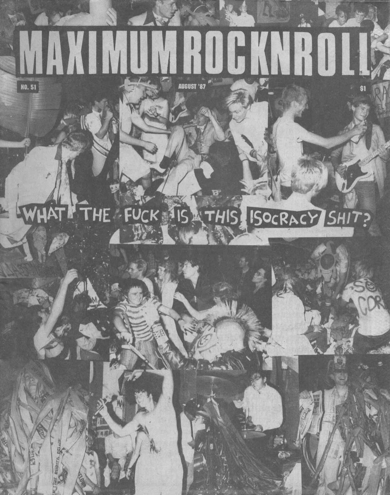Maximum Rock N Roll 051 (1987) by Adam Miller