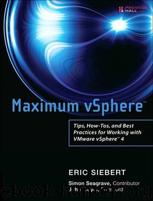 Maximum vSphere™ by Eric Siebert & Simon Seagrave