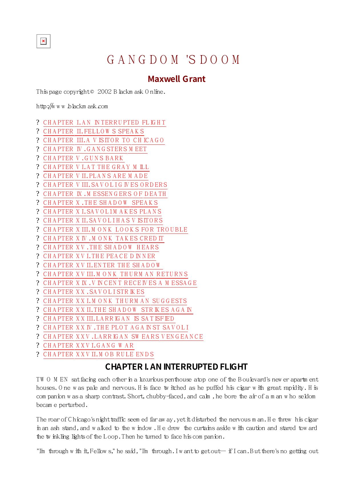 Maxwell Grant - The Shadow - 005 by Maxwel l Grant