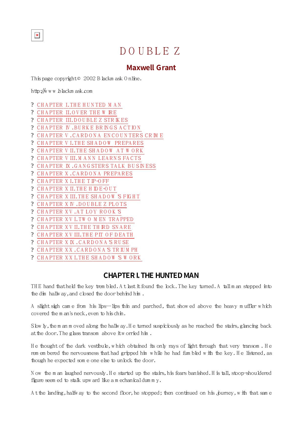 Maxwell Grant - The Shadow - 011 by Maxwel l Grant