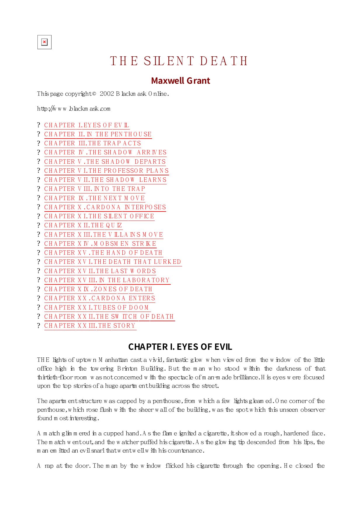 Maxwell Grant - The Shadow - 027 by Maxwel l Grant