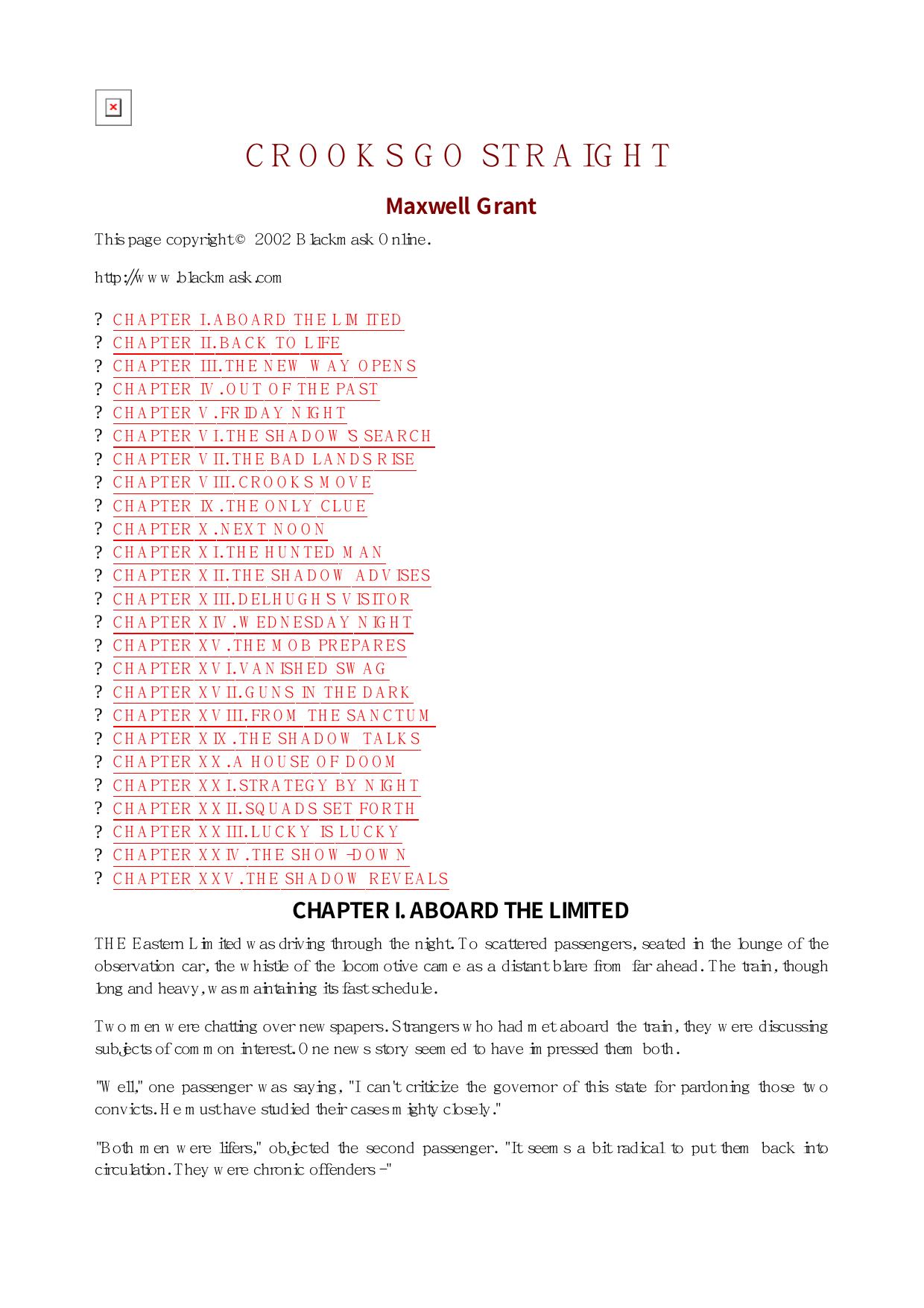 Maxwell Grant - The Shadow - 073 by Maxwel l Grant