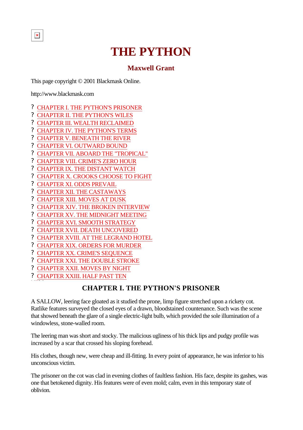 Maxwell Grant - The Shadow - 090 by The Python