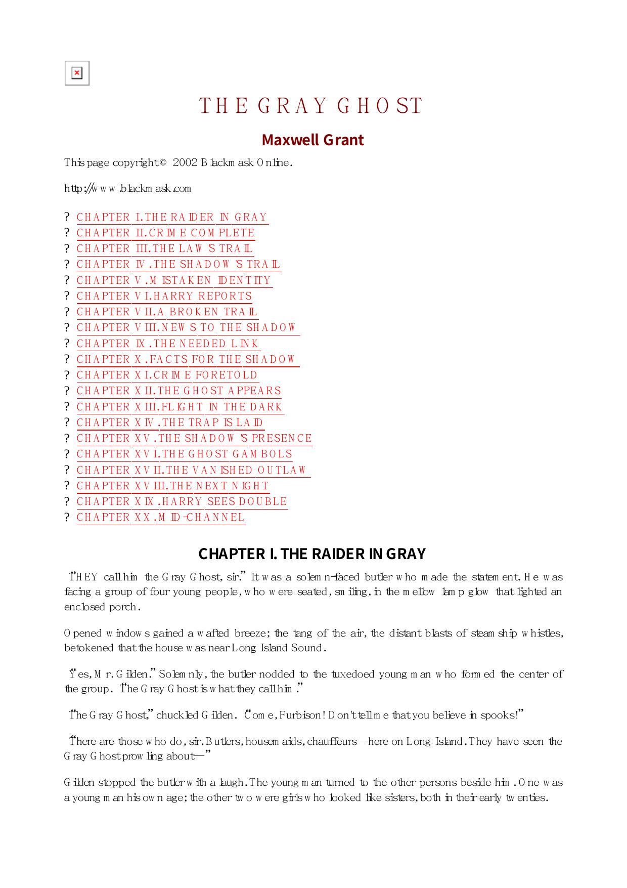 Maxwell Grant - The Shadow - 101 by Maxwel l Grant