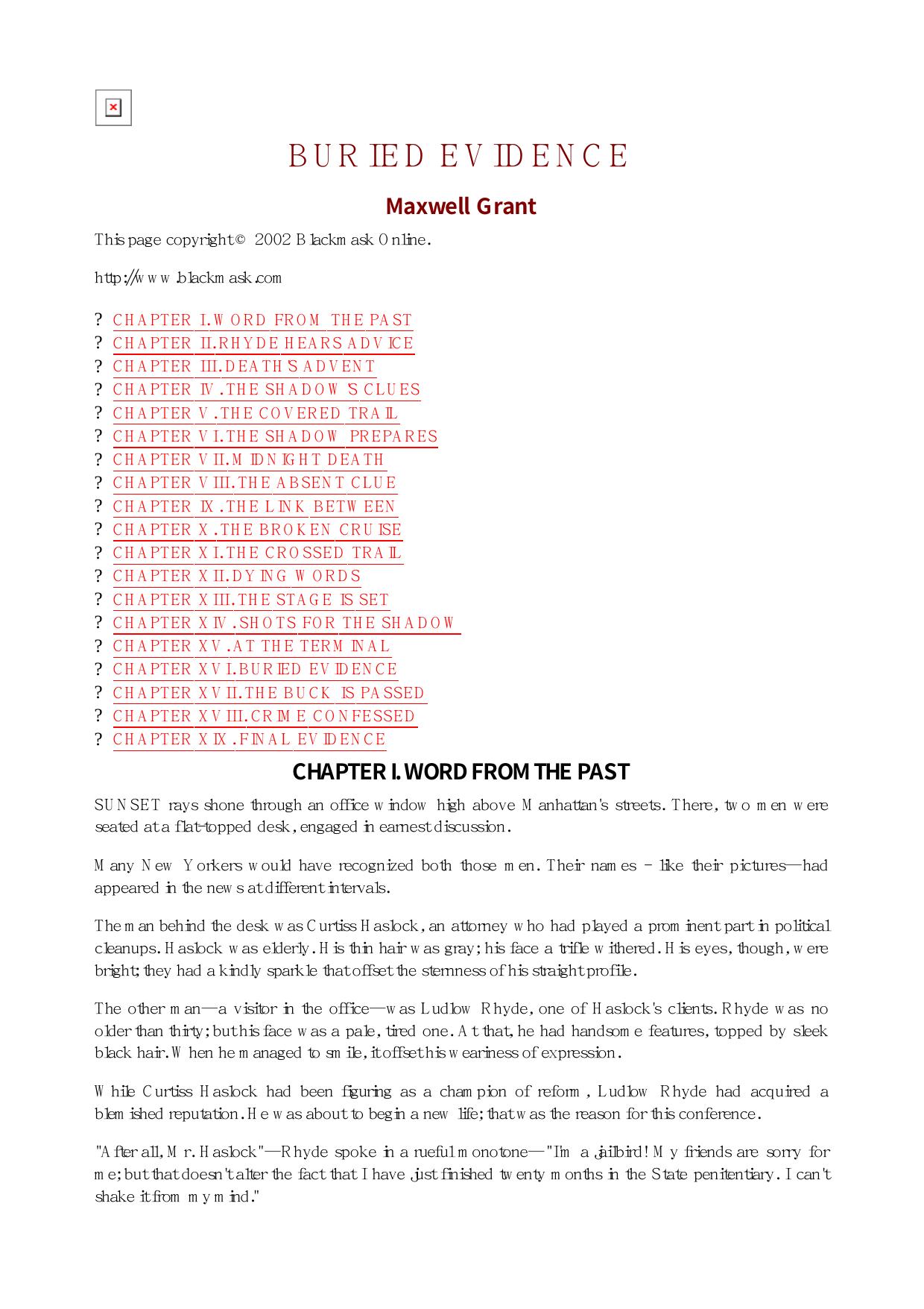 Maxwell Grant - The Shadow - 133 by Maxwel l Grant