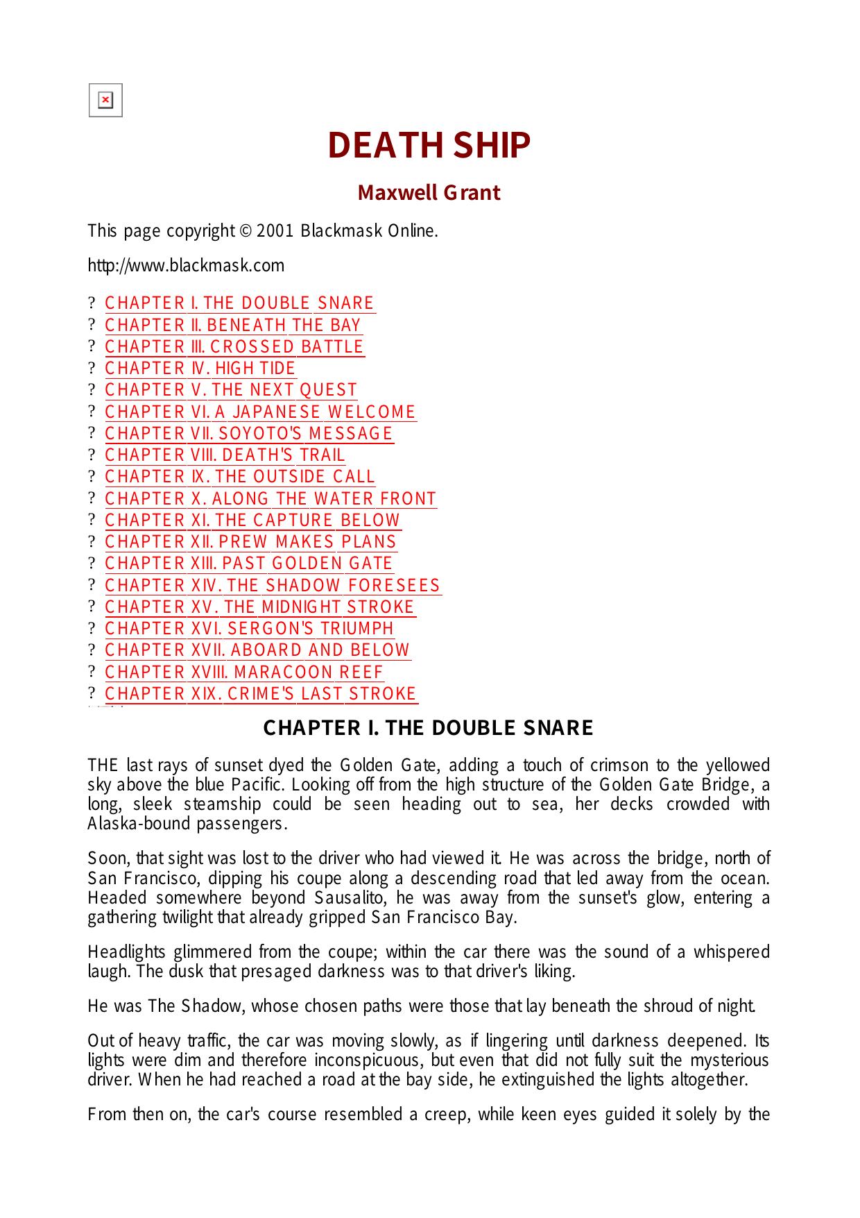 Maxwell Grant - The Shadow - 171 by Maxwel l Grant