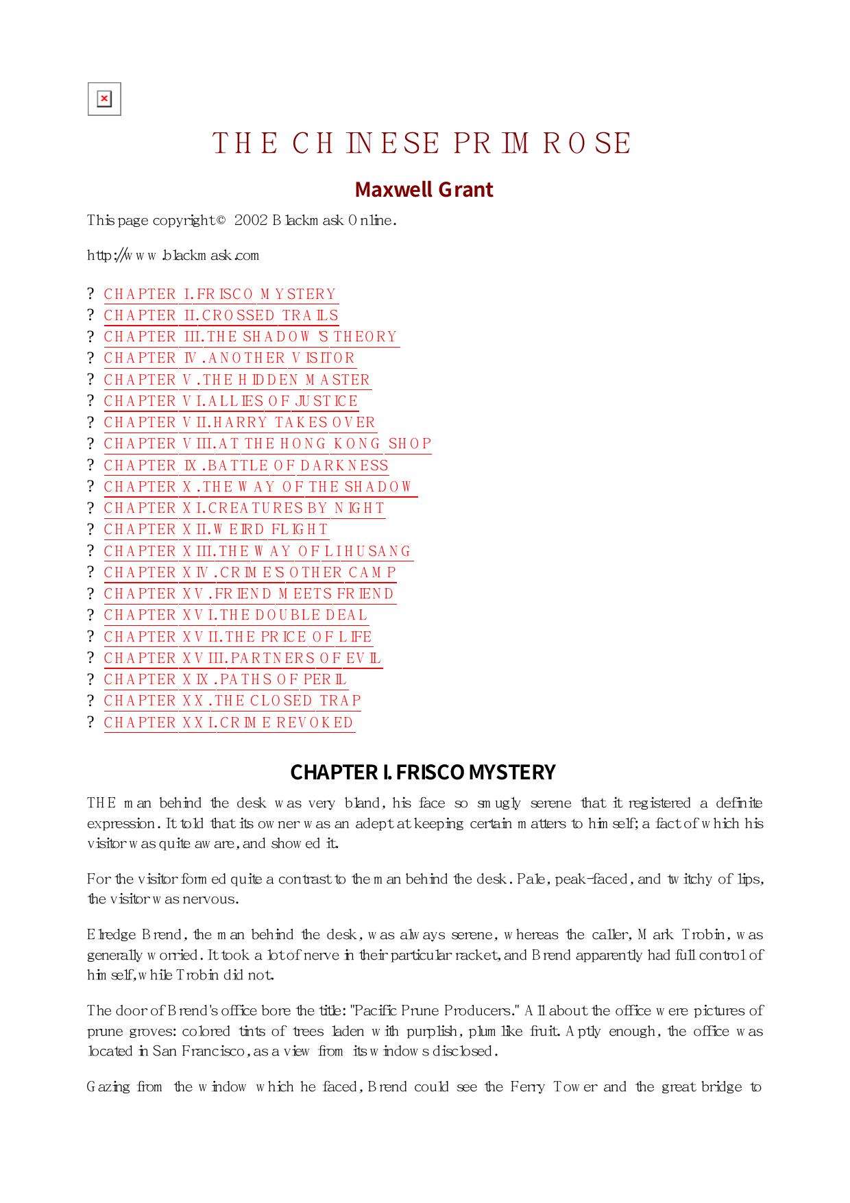 Maxwell Grant - The Shadow - 216 by Maxwel l Grant