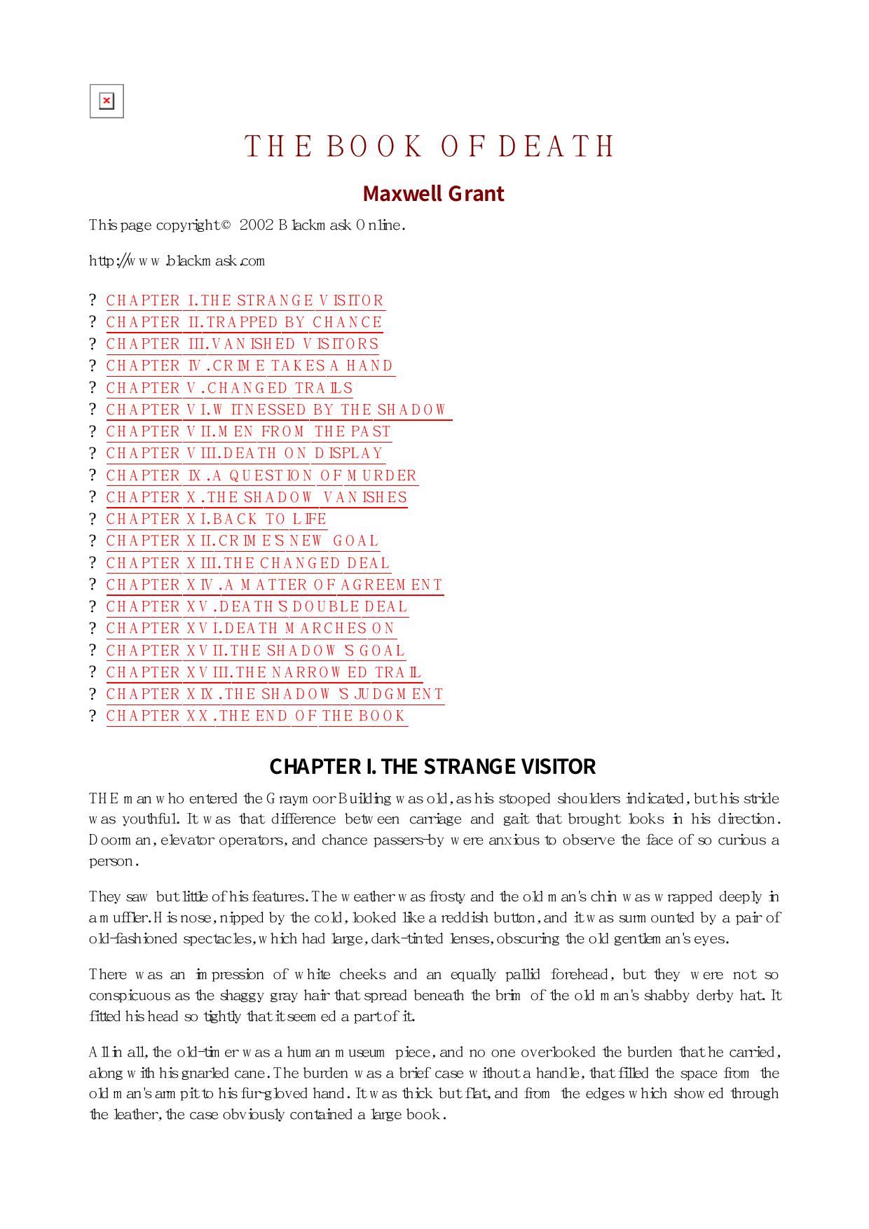Maxwell Grant - The Shadow - 238 by Maxwel l Grant