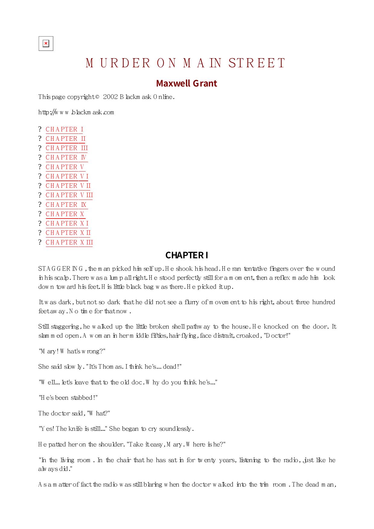 Maxwell Grant - The Shadow - 319 by Maxwel l Grant