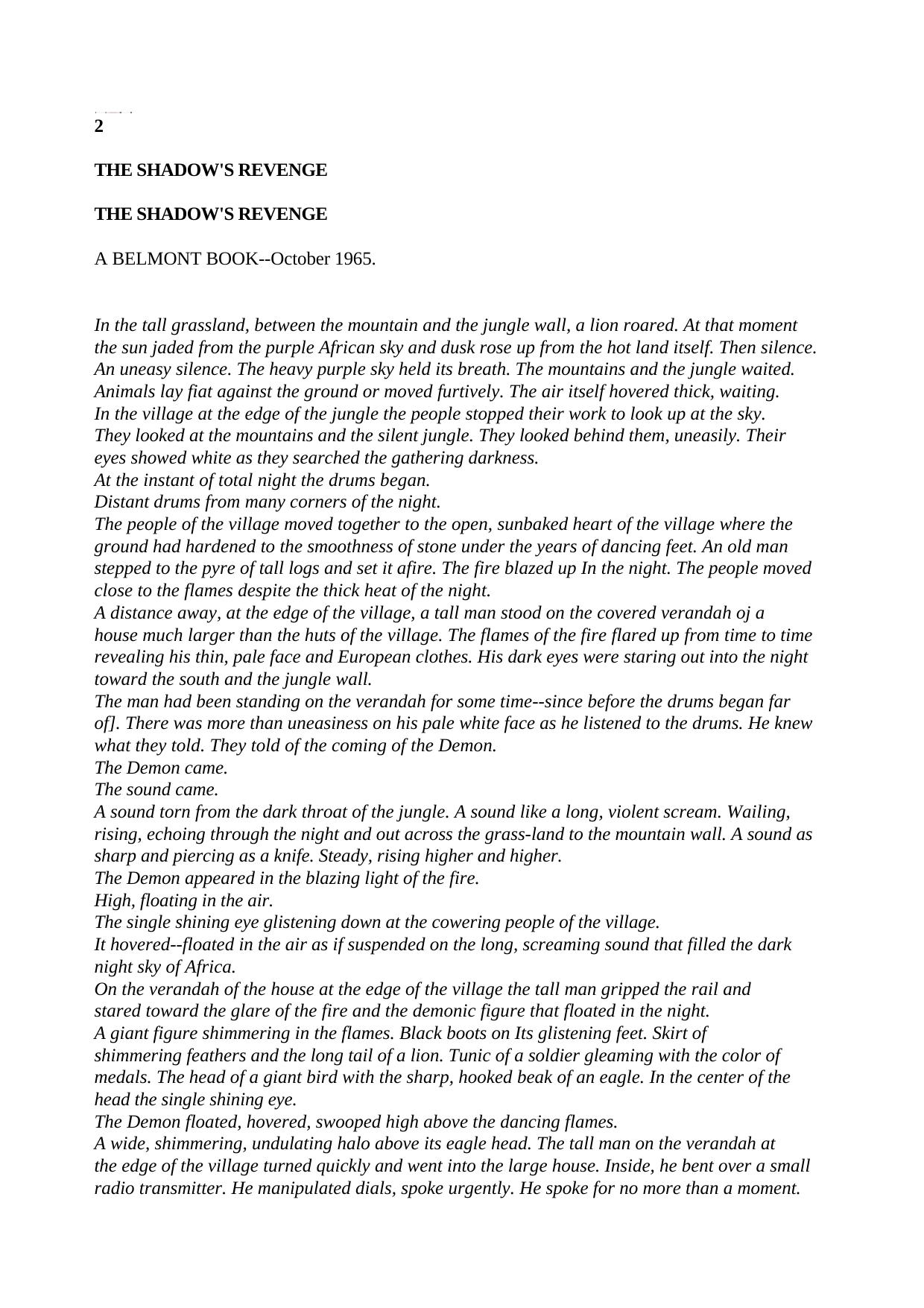 Maxwell Grant - The Shadow - 330 by The Shadow's Revenge