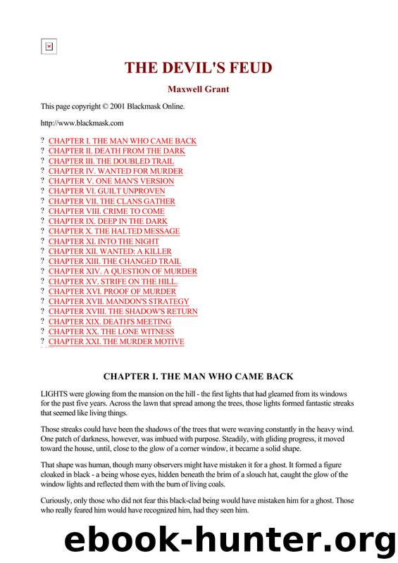 Maxwell Grant - The Shadow 248 by The Devil's Feud