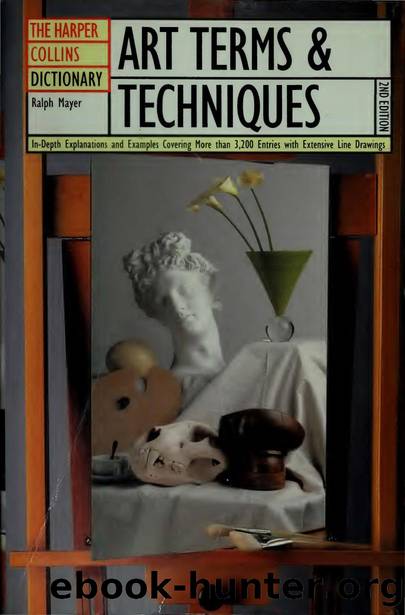 Mayer by The HarperCollins Dictionary Art Terms & Techniques-Collins Reference (1992)