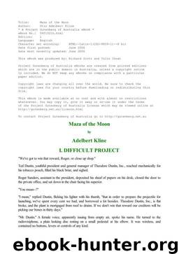 Maza of the moon by Otis Adelbert Kline