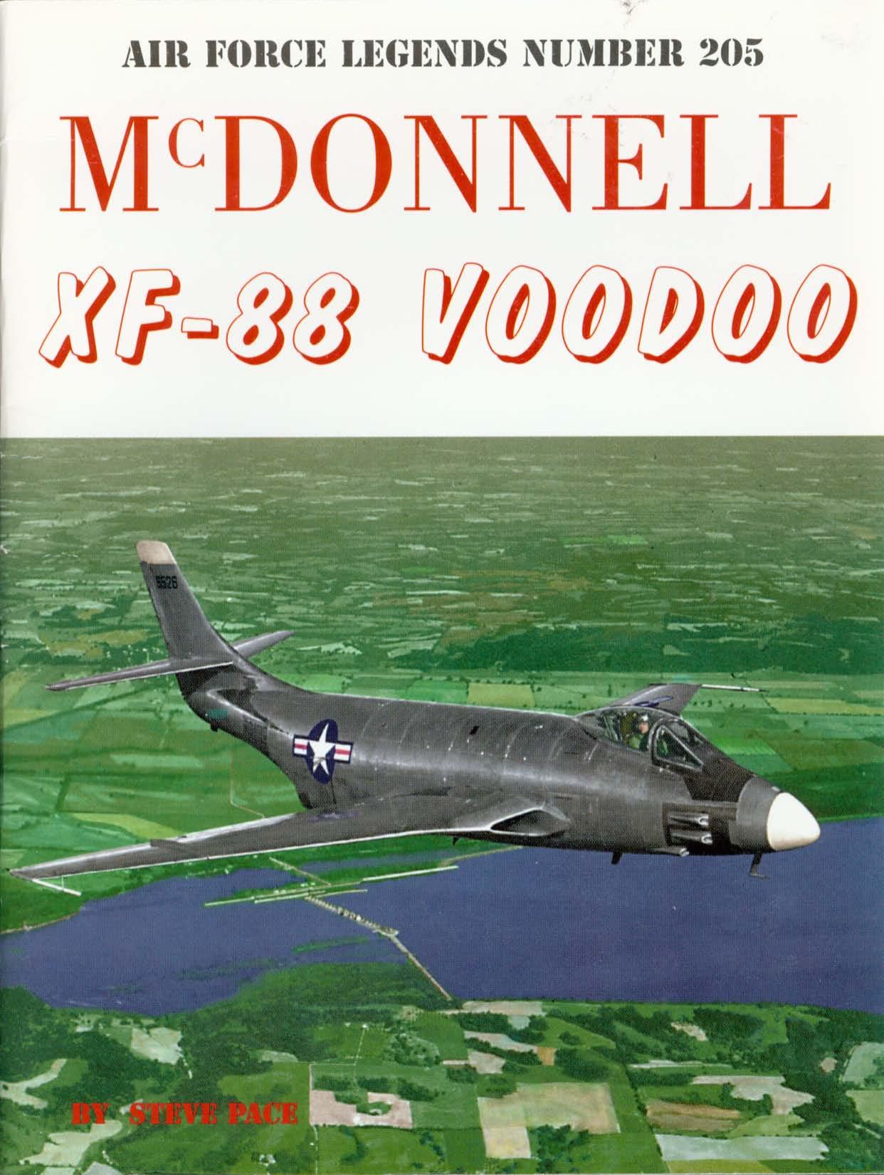 McDonnell XF-88 Voodoo by Steve Pace Illustrated
