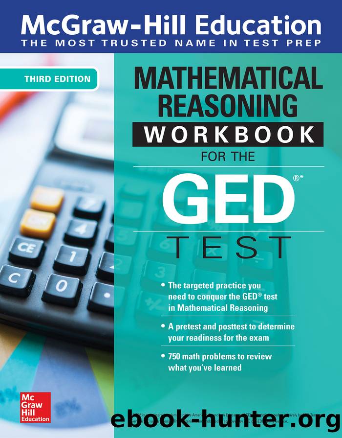 McGraw-Hill Education Mathematical Reasoning Workbook for the GED Test by Unknown