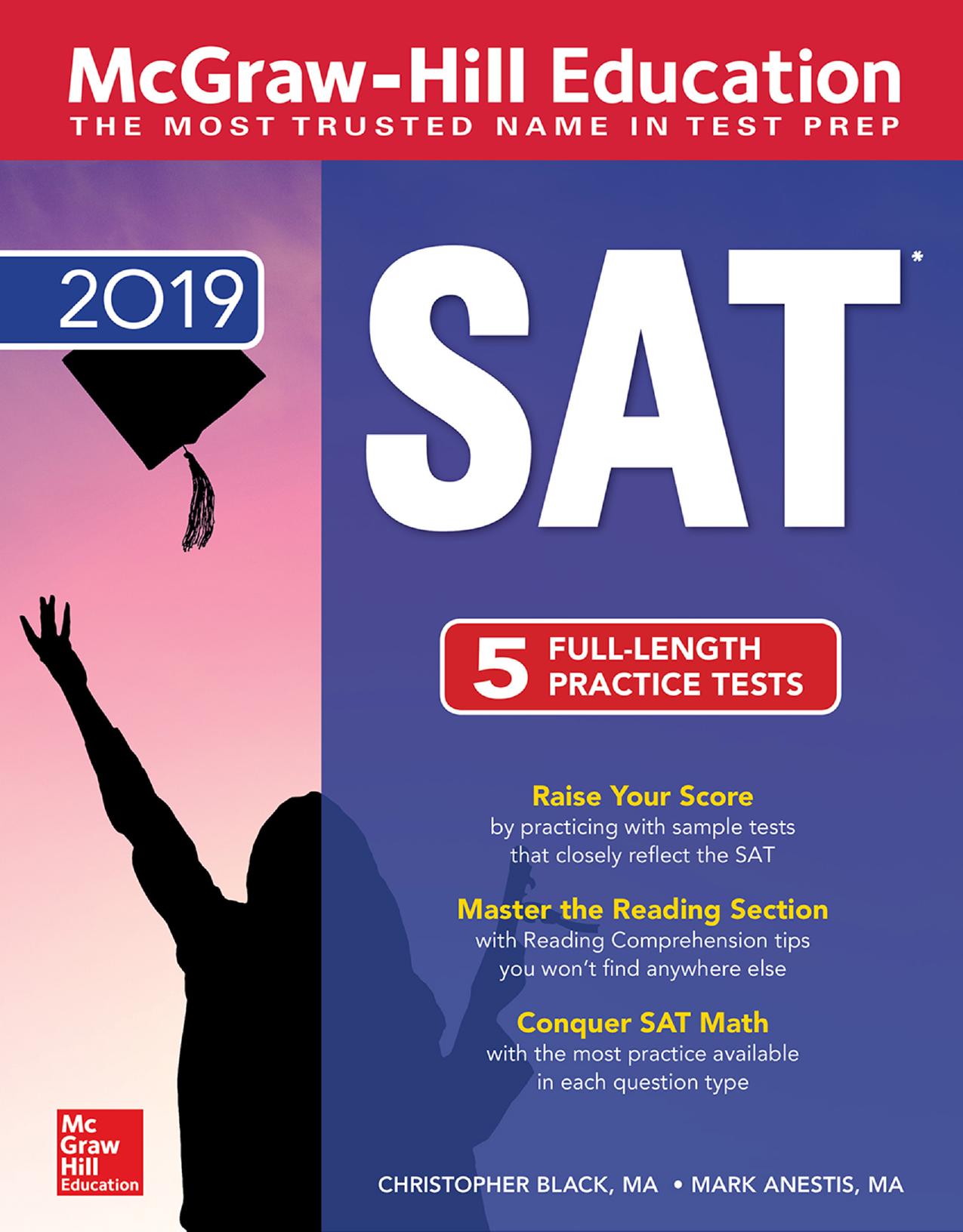 McGraw-Hill Education SAT 2019 by Christopher Black