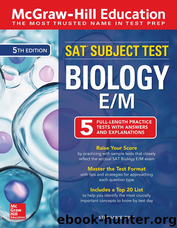 McGraw-Hill Education SAT Subject Test Biology by Stephanie Zinn