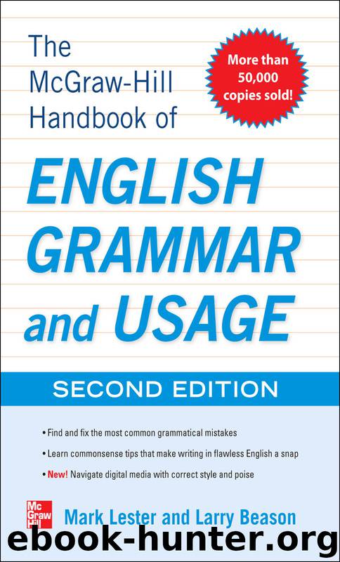 McGraw-Hill Handbook of English Grammar and Usage by Mark Lester