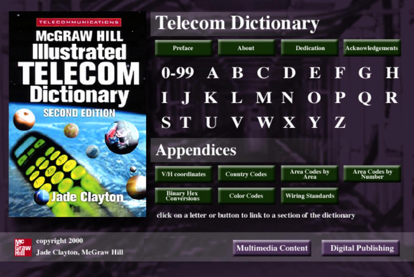 McGraw-Hill Illustrated Telecom Dictionary by Jade Clayton