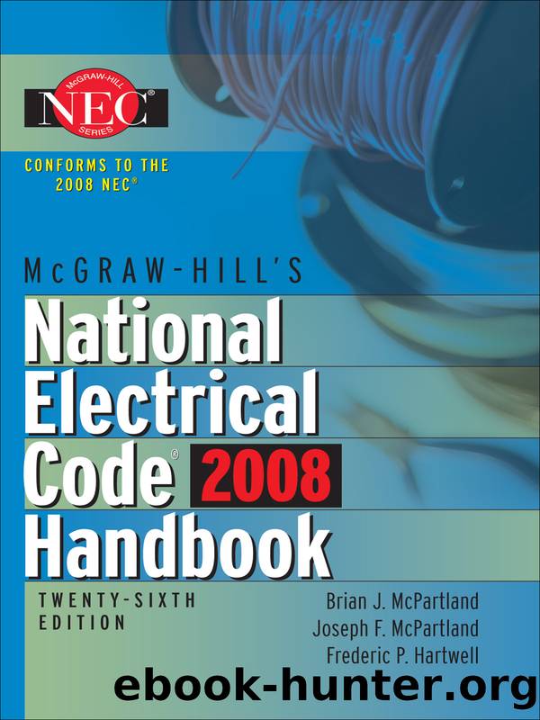 McGraw-Hill National Electrical Code 2008 Handbook by Brian J. McPartland & Joseph F. McPartland & Frederic P. Hartwell