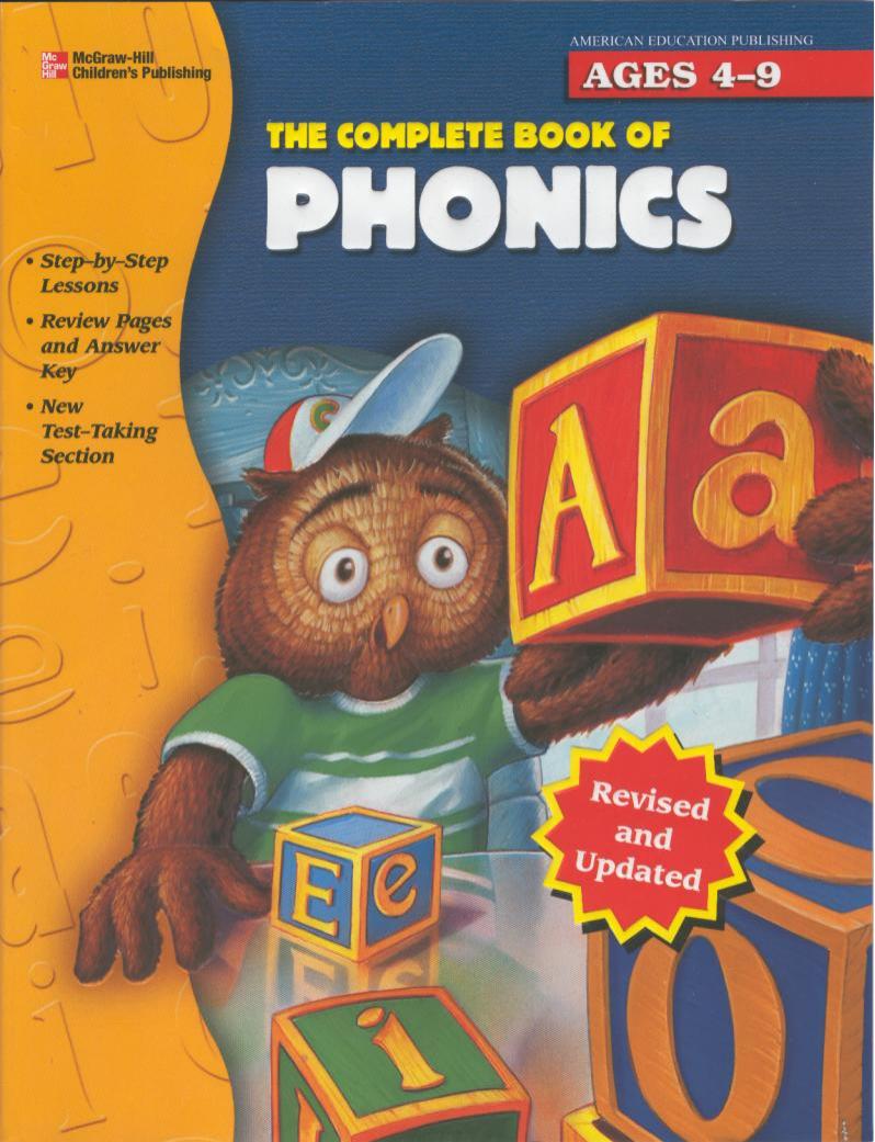 McGraw-Hill The Complete Book of Phonics (age 4-9) by JPR