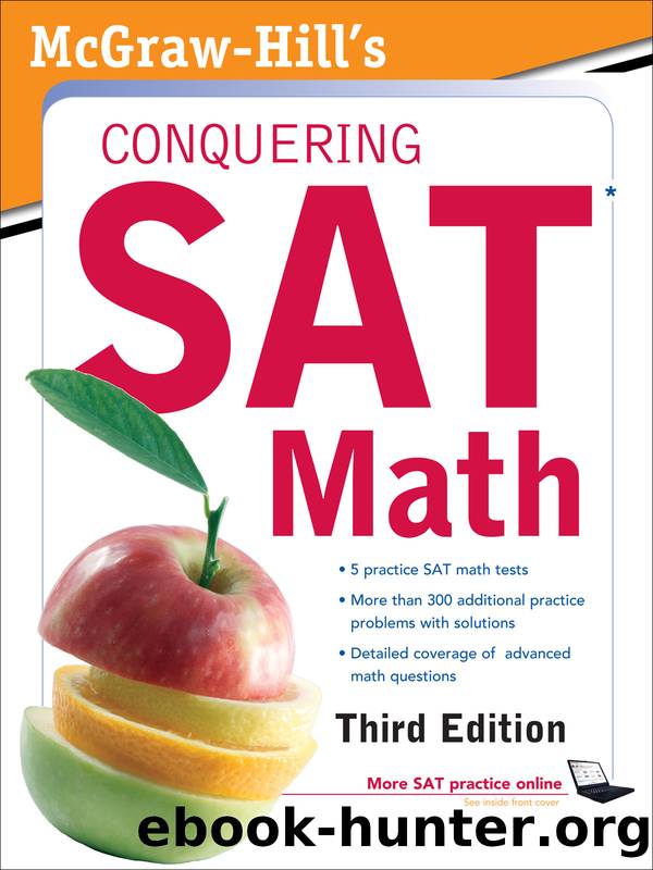 McGraw-Hill's Conquering SAT Math by Robert Postman & Ryan Postman