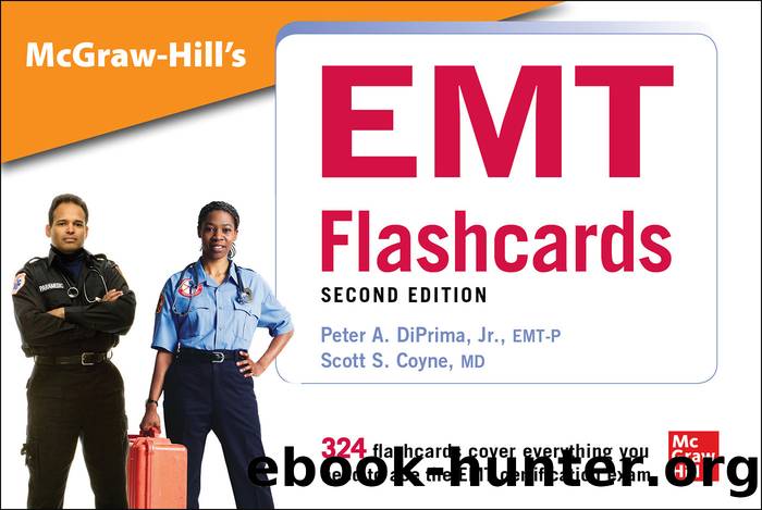 McGraw-Hill's EMT Flashcards by Peter A. DiPrima