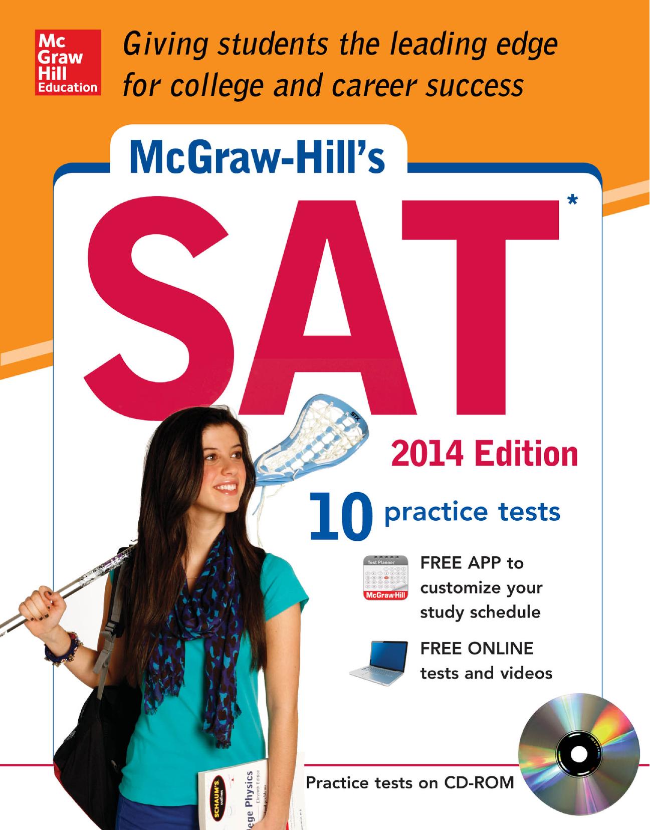 McGraw-Hill's SAT, 2014 Edition by Christopher Black Mark Anestis