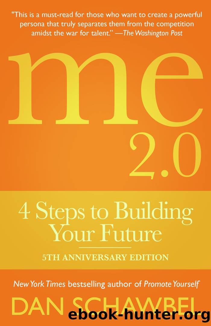 Me 2.0 by Dan Schawbel