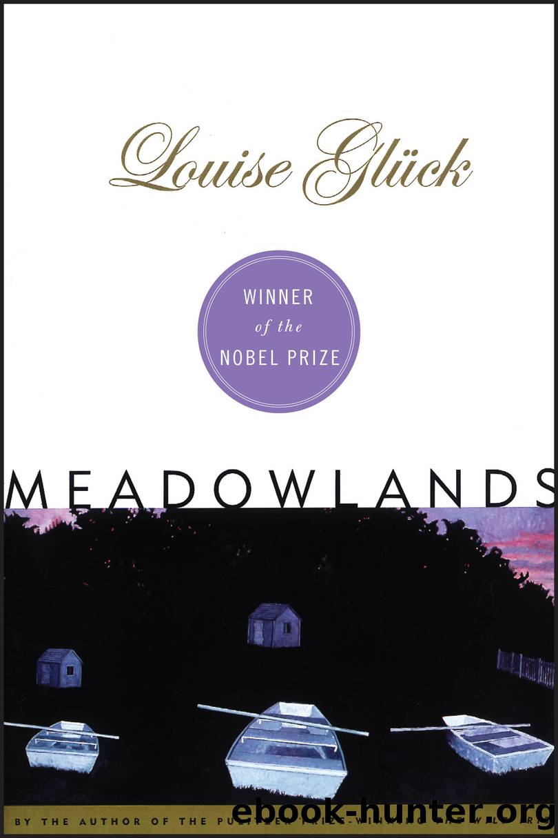 Meadowlands by Louise Gluck