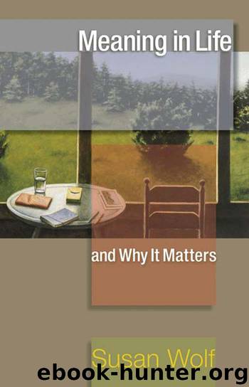 Meaning in Life and Why It Matters: by Wolf Susan Macedo Stephen Arpaly Nomy Koethe John Adams Robert M. Haidt Jonathan