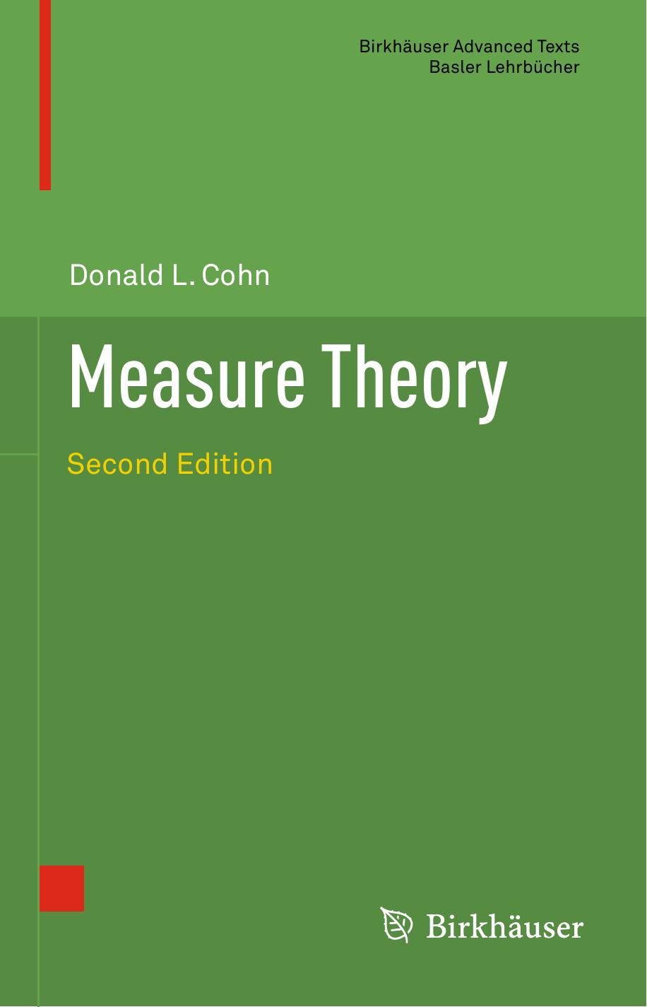 Measure Theory Donald Cohn978-1-4614-6956-8 by Unknown