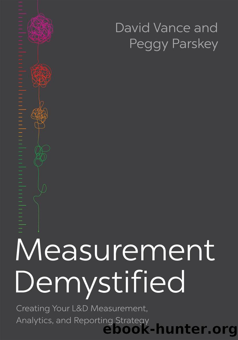 Measurement Demystified by David Vance & Peggy Parskey